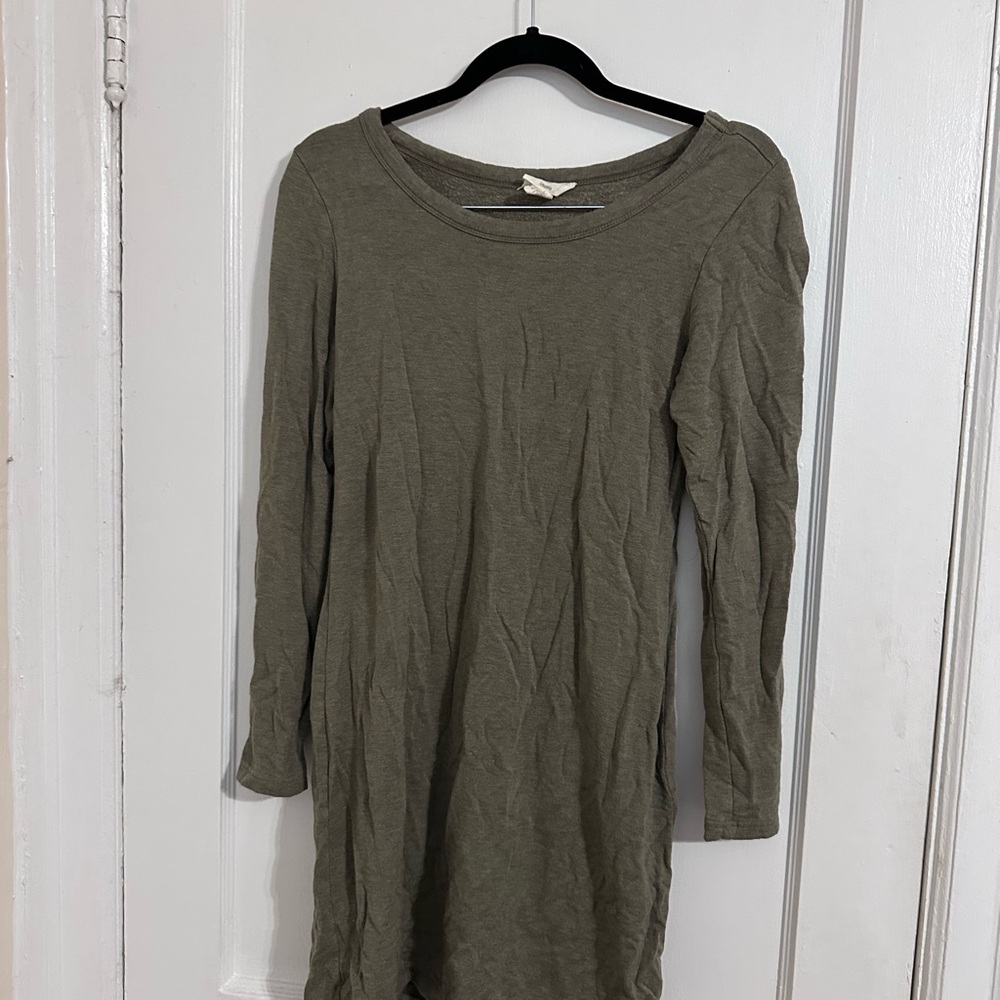 LOFT Sage Long Sleeve Dress